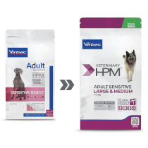 Croquettes pour chiens sensibles - moyens et grands chiens